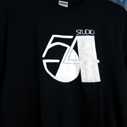 送込 Studio 54 NY Manhattan 半袖Tシャツ 黒色 Mサイズ の画像2