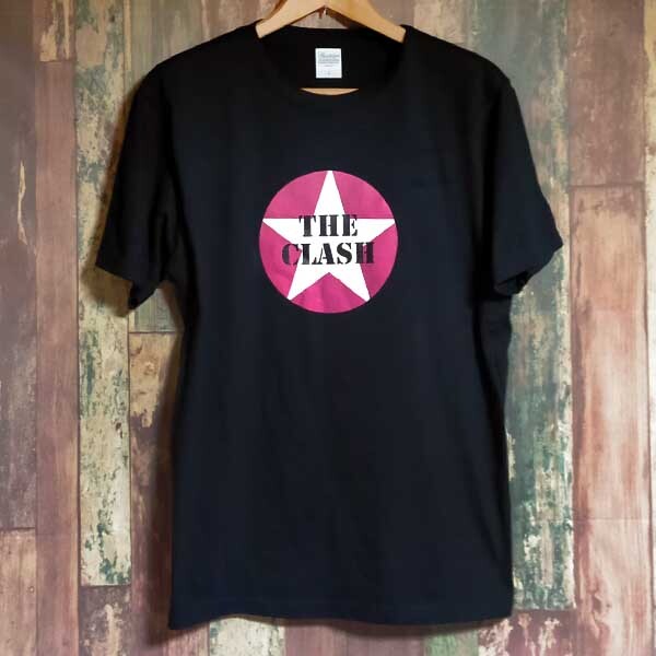 送込　The Clash ☆UK PUNK ザ・クラッシュ　半袖Tシャツ　黒　XLサイズ_画像2