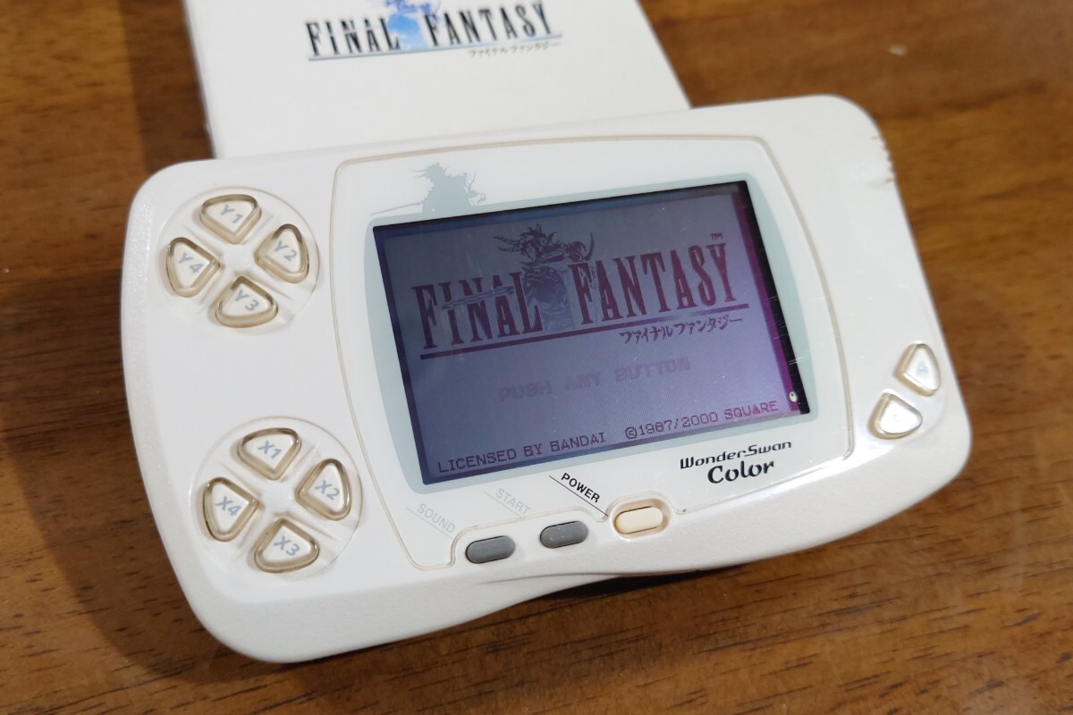 ワンダースワンカラー ファイナルファンタジー FINAL FANTASY 中古 起動OKの画像5