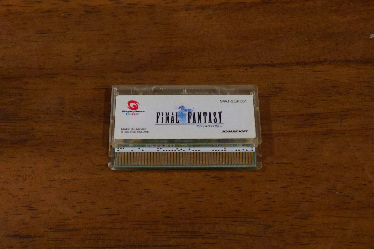 ワンダースワンカラー ファイナルファンタジー FINAL FANTASY 中古 起動OKの画像4