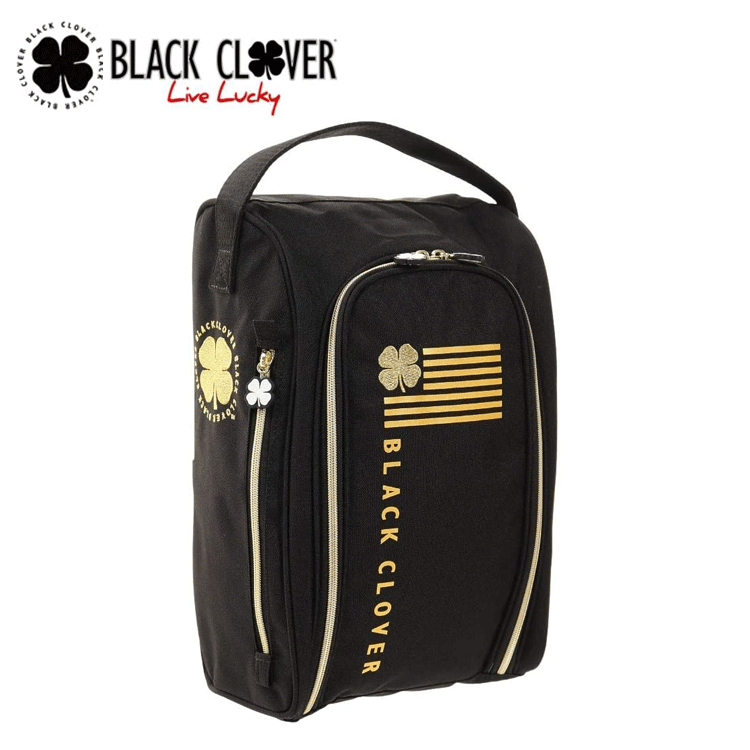 BLACK CLOVER シューズケース BA5LGC07【ブラッククローバー】【ブラック】【遊遊】【GolfBag】_画像1