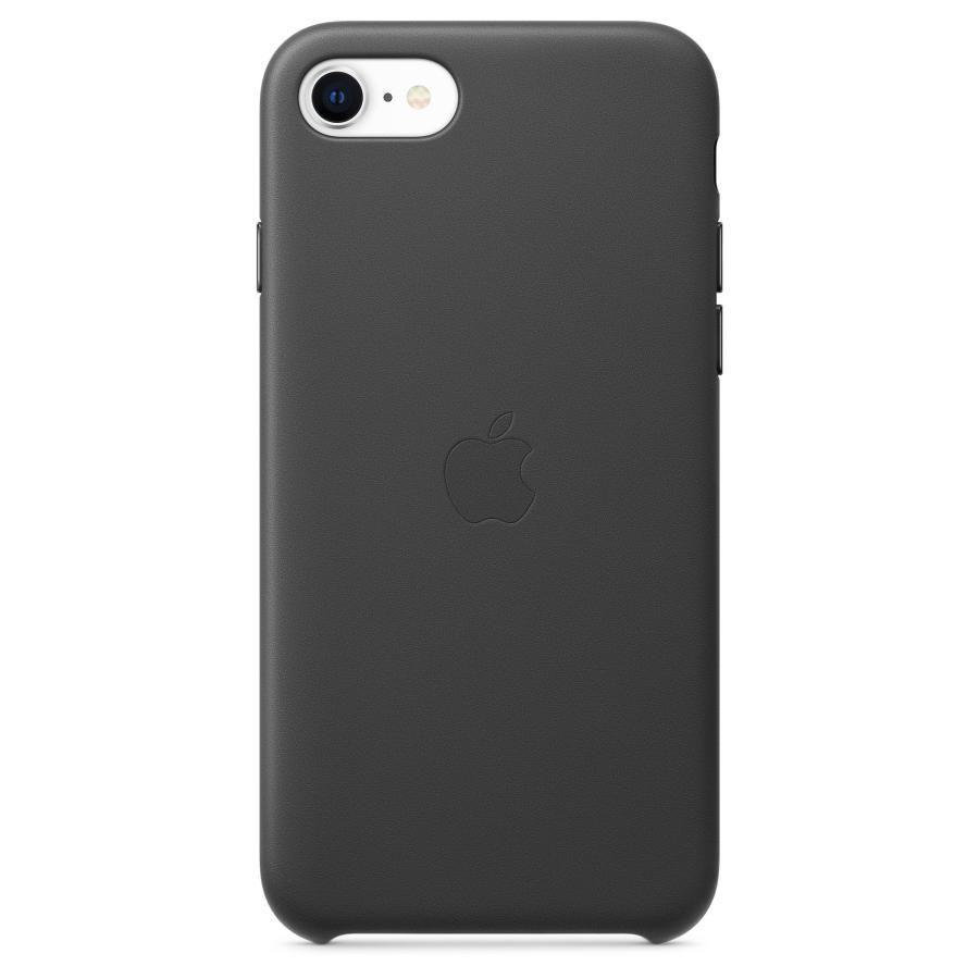 【新品未開封】Apple 純正 iPhone SE 第2世代 iPhone8 iPhone7 対応 レザーケース ブラック 黒 アップル 並行輸入品 apple純正ケース
