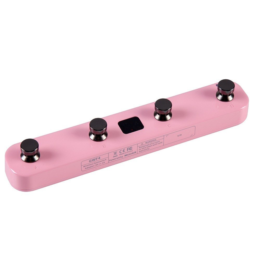 最落無し! Mooer GTRS S800 Pink + GWF4 Pink セット / a44839 インテリジェントギターとワイヤレスフットスイッチのセット 1円の画像4