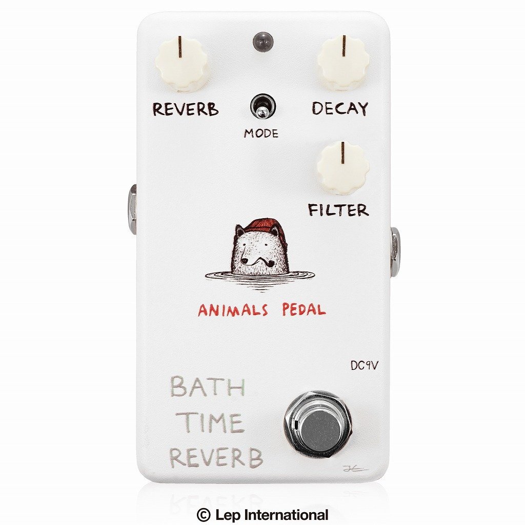 最落無し! Animals Pedal BATH TIME REVERB / a44874 ギターのトーンに彩りと奥行きを加えるリバーブ 1円の画像1