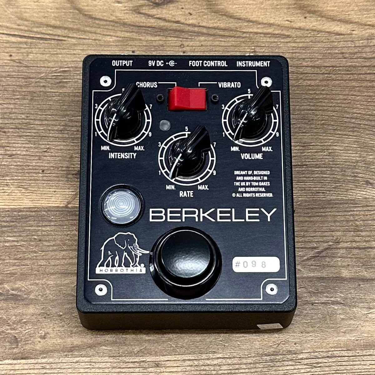 【中古】【保証対象外】 Horrothia　BERKELEY　/ a44795　コーラス　ギターエフェクター_画像2