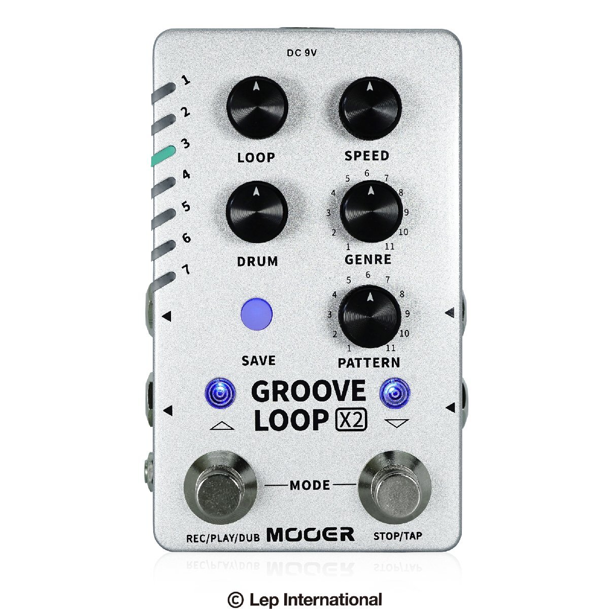 最落無し! Mooer GROOVE LOOP X2 / a44838 14のループを保存できるステレオループペダル！ 1円の画像1