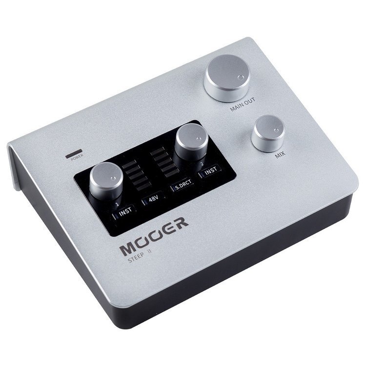 最落無し! Mooer　STEEP II　/ a38849　シンプルながら扱いやすく高音質なオーディオインターフェイス　1円_画像4
