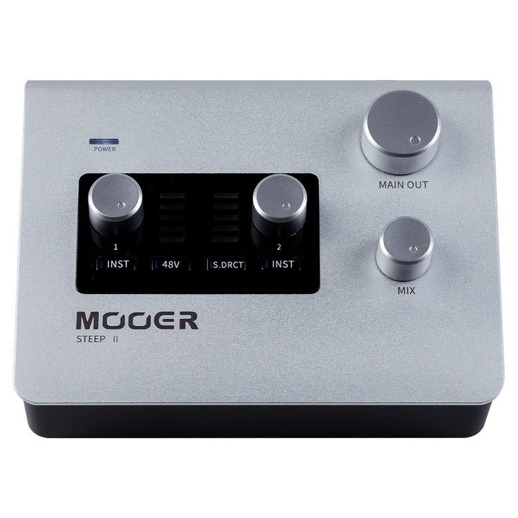 最落無し! Mooer　STEEP II　/ a38849　シンプルながら扱いやすく高音質なオーディオインターフェイス　1円_画像5