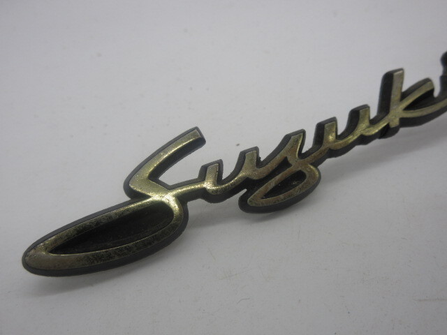  Vintage that time thing [SUZUKI COLLEDA 125 Suzuki Colleda emblem ] old car 