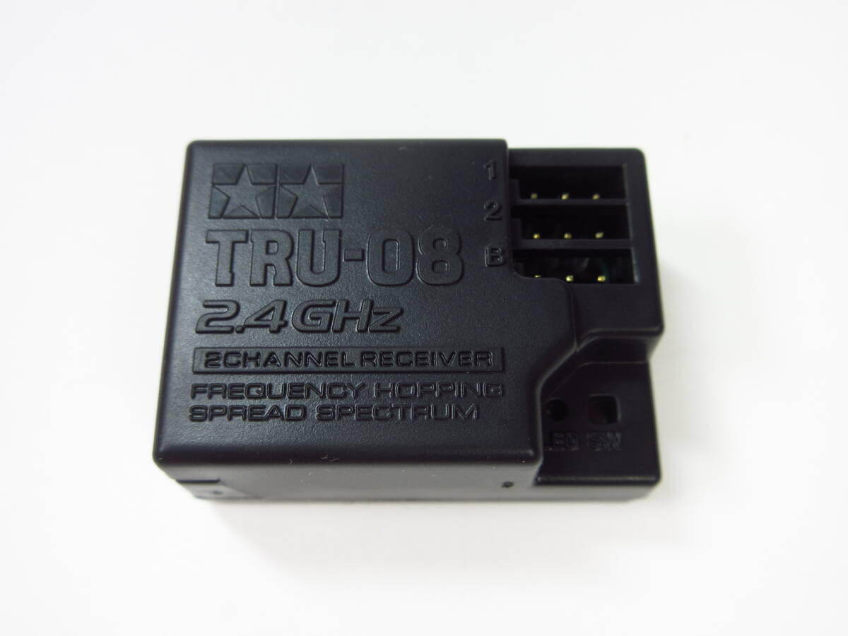 定型外120円 タミヤ 受信機 レシーバー TRU08 TRU-08ファインスペック 2.4G XB 新品 未使用 tamiya RC 1/10 TT02 receiverの画像1