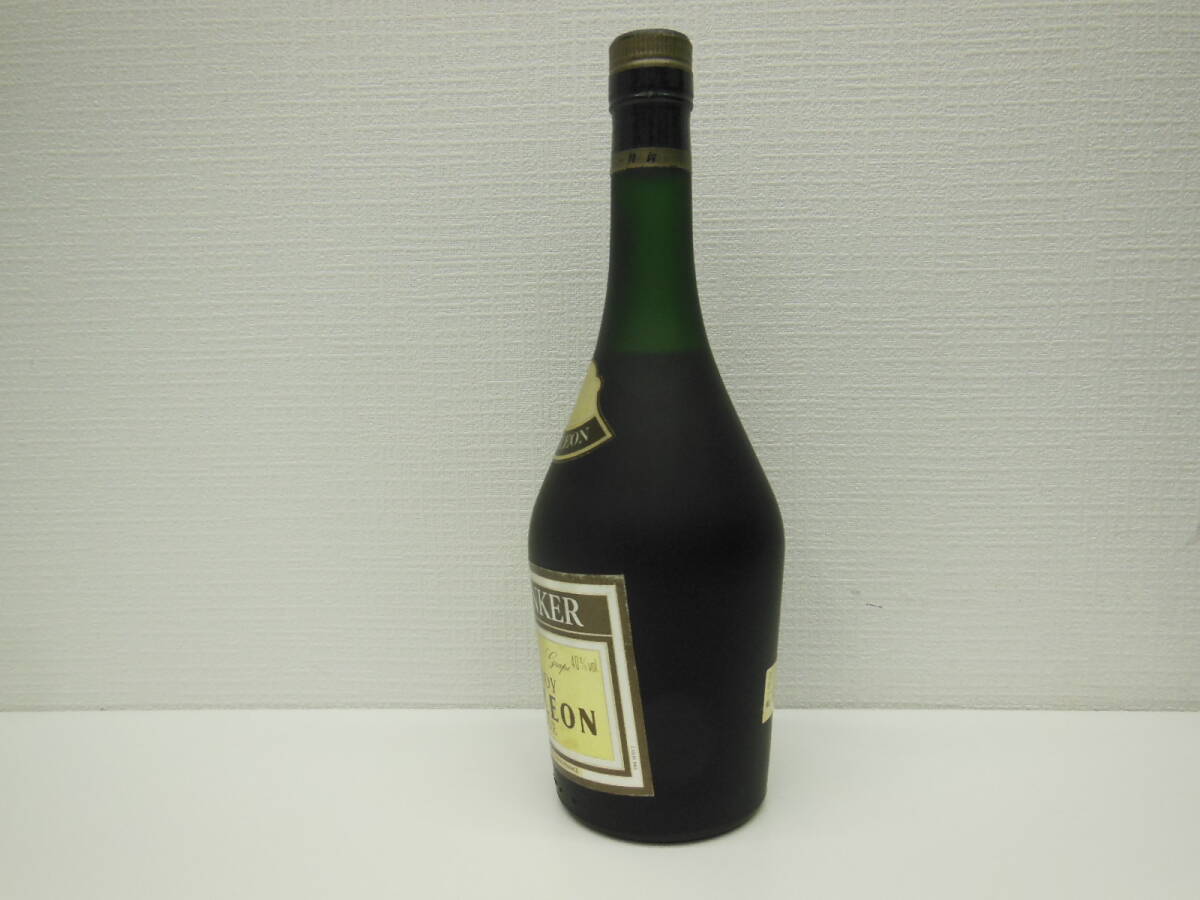 2177 酒祭 洋酒祭 デジョンカー 700ml 40度 未開栓 ブランデー DE JPNKER BRANDY NAPOLEON RESERVE 古酒の画像4