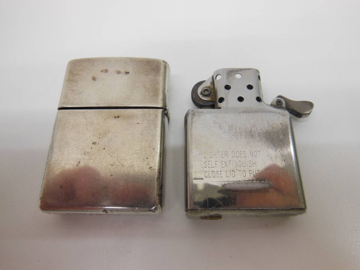  smoking goods festival Zippo - oil lighter sterling 2005 put on fire not yet verification long-term keeping goods ZIPPO STERLING SILVER silver use item 