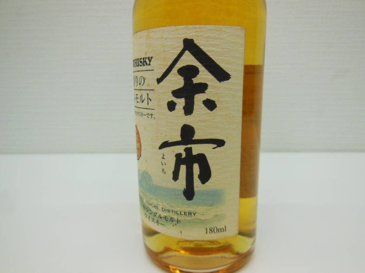 2601 酒祭 洋酒祭 ニッカ シングルモルト 余市 180ml 43度 未開栓 ウイスキー NIKKA WHISKY Single Malt ミニボトル 古酒_画像6