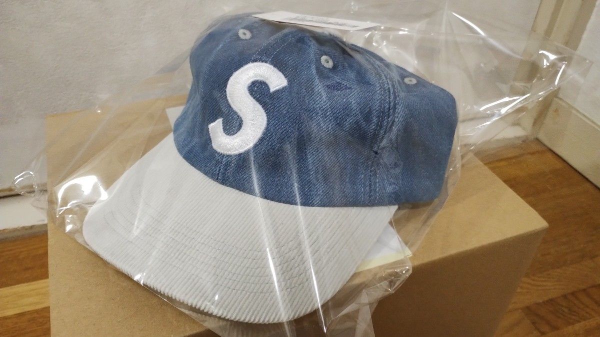 Supreme 2-Tone S Logo 6-Panel Washed Denim  帽子 キャップ シュプリーム