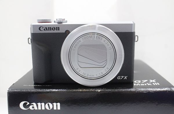 ★ 美品 ★ キャノン パワーショット Canon PowerShot G7X Mark Ⅲ マーク3（ 元箱・説明書つき ）の画像2