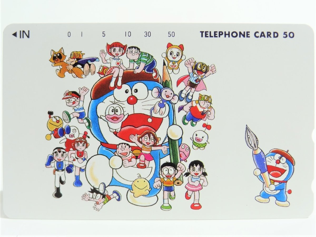  редкость телефонная карточка!! не использовался телефонная карточка 50 частотность ×1 листов глициния .*F* не 2 самец . другой тип .... телефонная карточка Doraemon kiteretsu большой различные предметы глициния . не 2 самец [2]*P