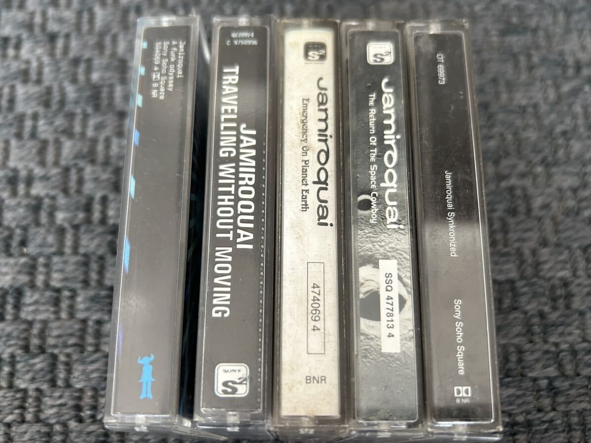 輸入盤 中古 カセットテープ Jamiroquai ジャミロクワイ 5本セットの画像3