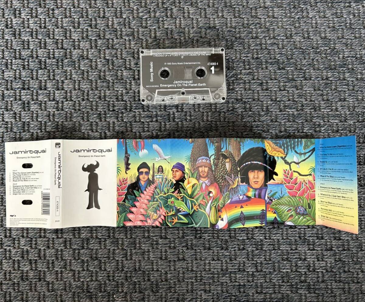 輸入盤 中古 カセットテープ Jamiroquai ジャミロクワイ 5本セットの画像6