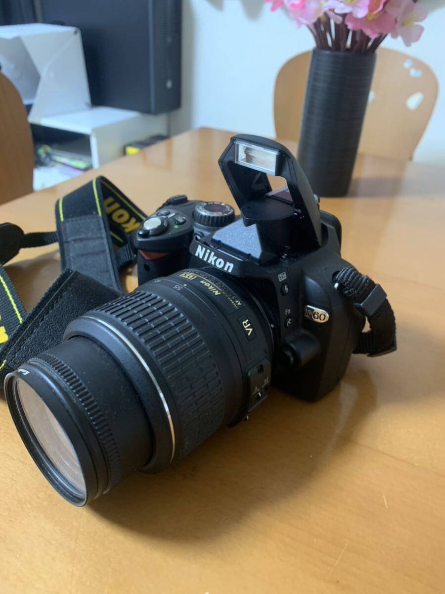 Nikon カメラ D60 レンズ NIKKOR 18-55mm SD4GBの画像3