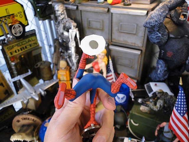 スパイダーマン マグネットハンガー アメリカ雑貨 アメリカン雑貨 人気ランキング1位獲得の画像5