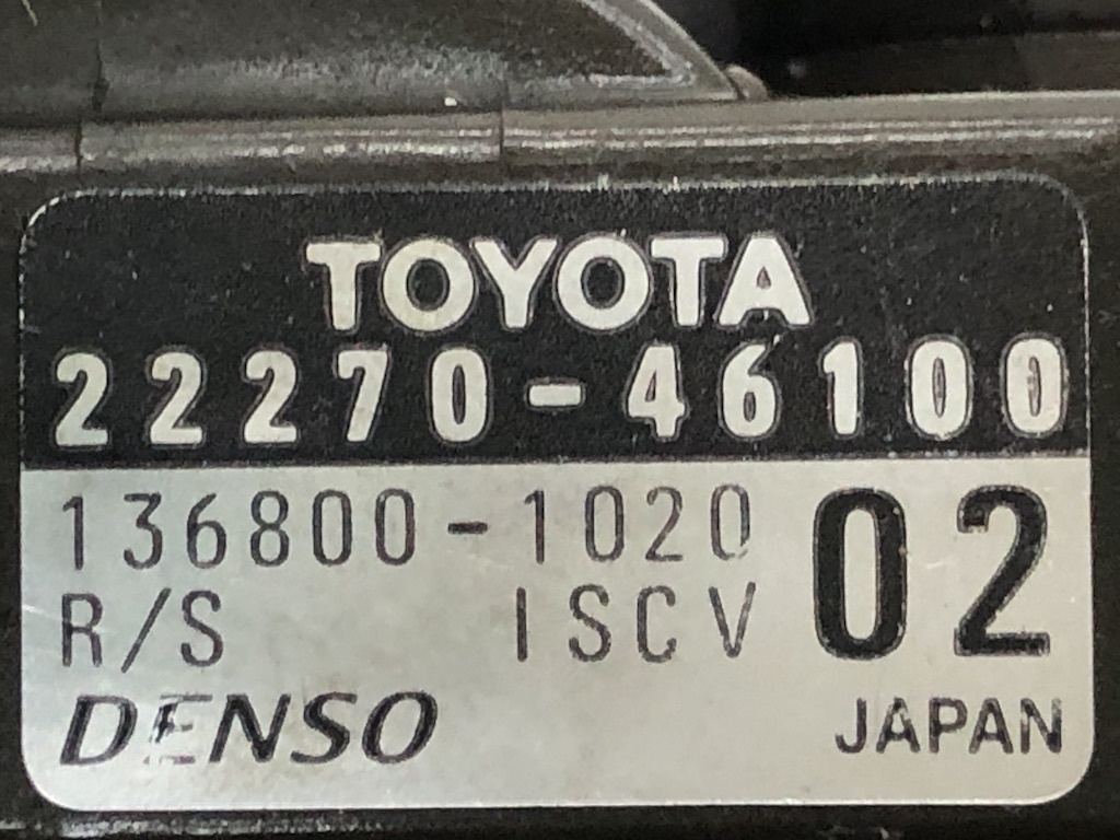 _b172302 トヨタ マークⅡ グランデ JZX100 スロットルボディ センサー付き 22270-46100 136800-1020 1JZ-GE JZX105 チェイサー クレスタの画像7