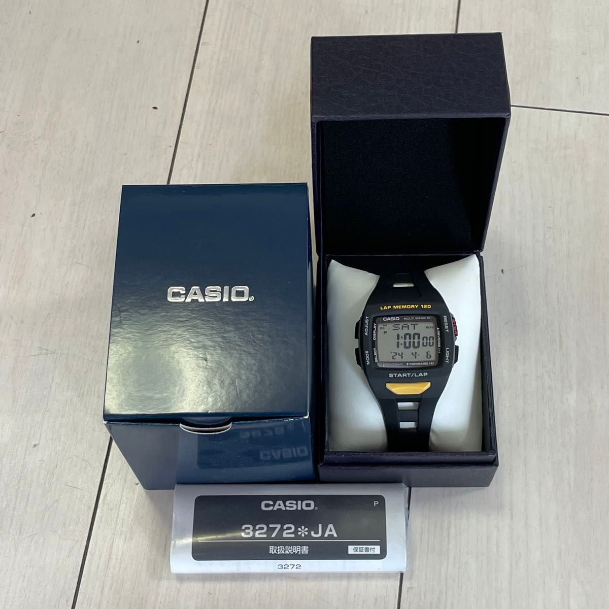 新品未使用】STW-1000-1 那覇マラソン2019 限定モデル 黒 超貴重 新品未使用】STW-1000-1 那覇マラソン2019 限定モデル 黒 超貴重