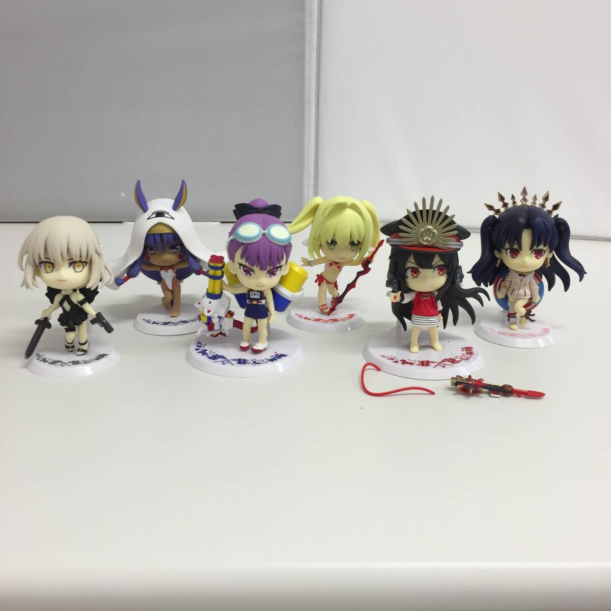 Fate/Grand Order 夏だ 水着だ きゅんキャラサマー Part2 FGO フィギュア セット ライダー オルタ ネロ エレナ ニトクリス 信長 イシュタルの画像1