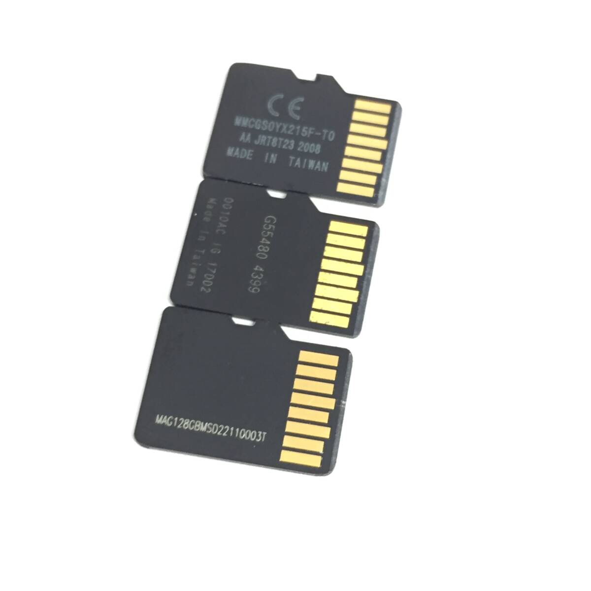◆microSDカード 128GB 3枚セット マイクロSD SDXC サムスン SAMSUNG HIDISC Transcend メモリカード 【24/0412/0の画像2