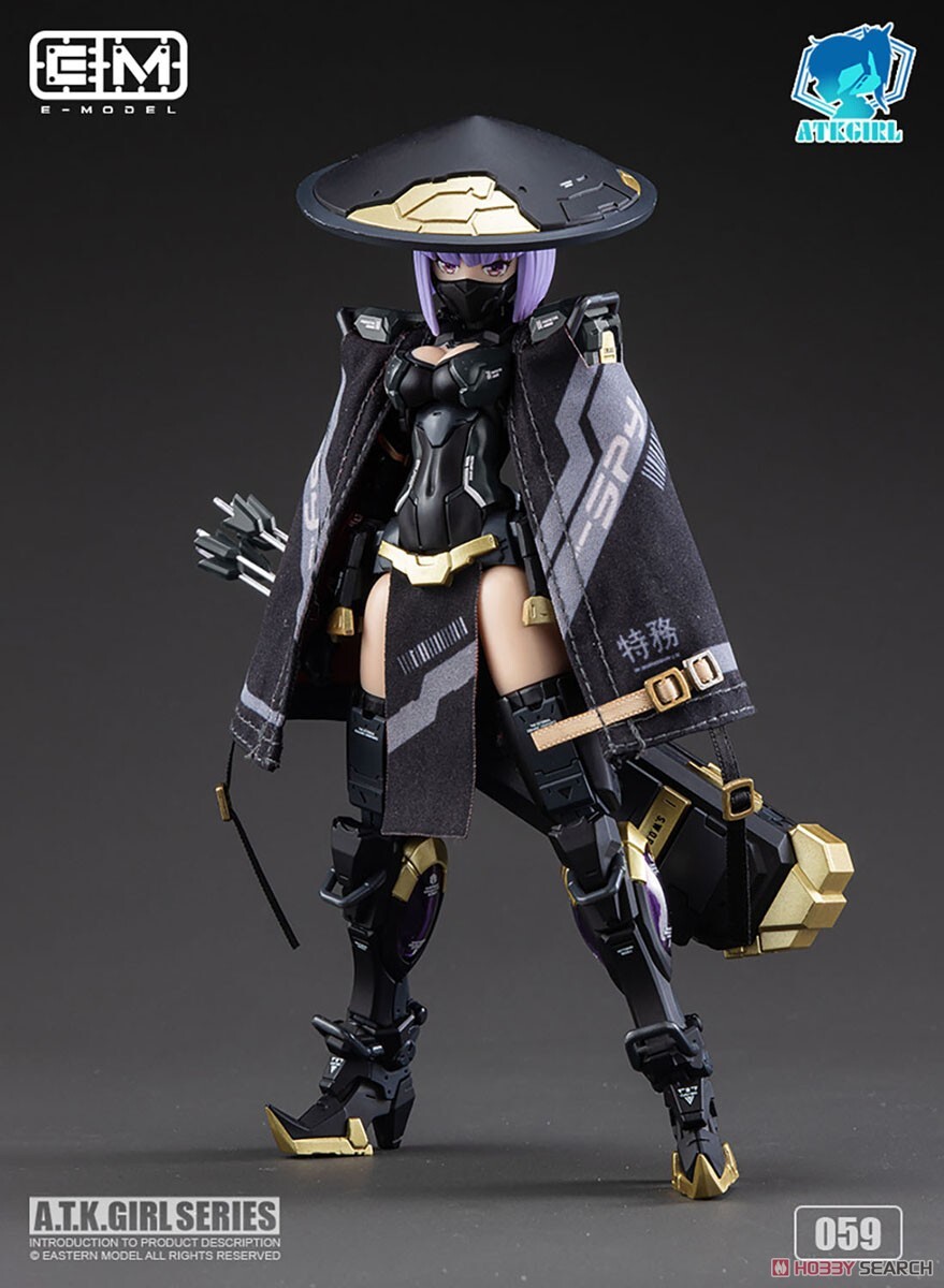 未組品 プラモデル Platz(プラッツ) 錦衣衛装甲少女 JW-059 ユニバーサルカラーVer. 初回限定版 1/12スケール ※説明文参照の画像6