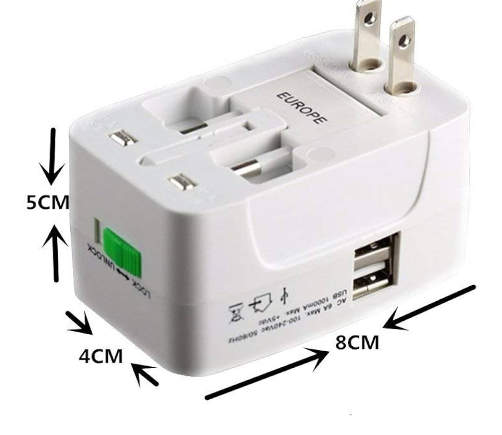 海外 変換プラグ コンセント変換プラグ 海外旅行用電源変換プラグ 全世界対応 電源変換ACアダプター マルチ変換プラグ_画像7