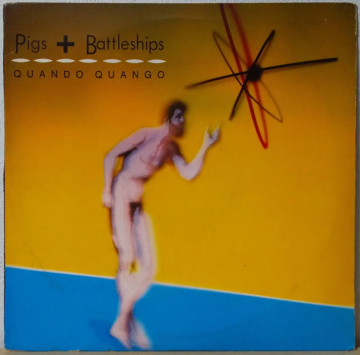 Quando Quango - Pigs + Battleships US Ori.LP シュリンク Pow Wow Records - PW 7402 1985年 A Certain Ratioの画像1