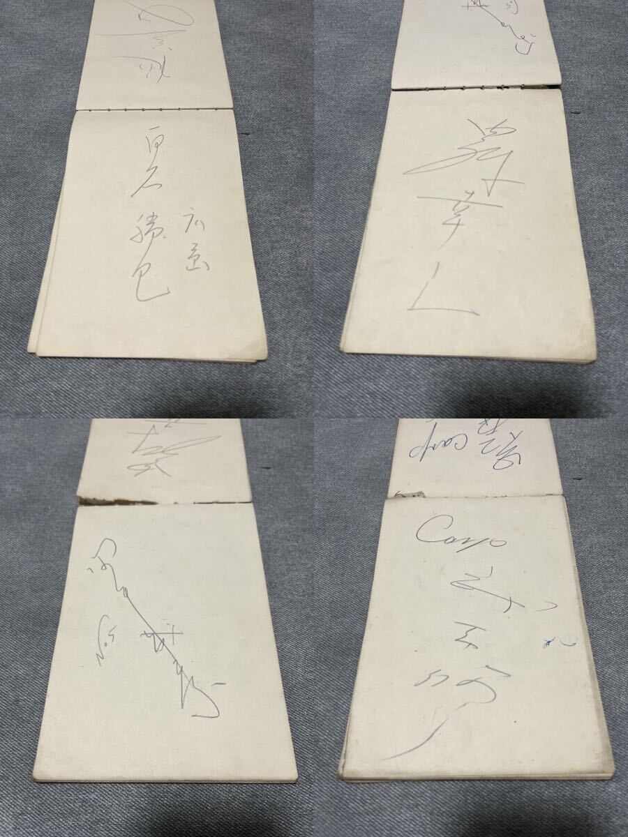 希少 1940〜50年代 プロ野球選手57名 直筆サイン 読売ジャイアンツ 大阪タイガース 西鉄クリッパーズ 広島カープ 東急フライヤーズ 他の画像5