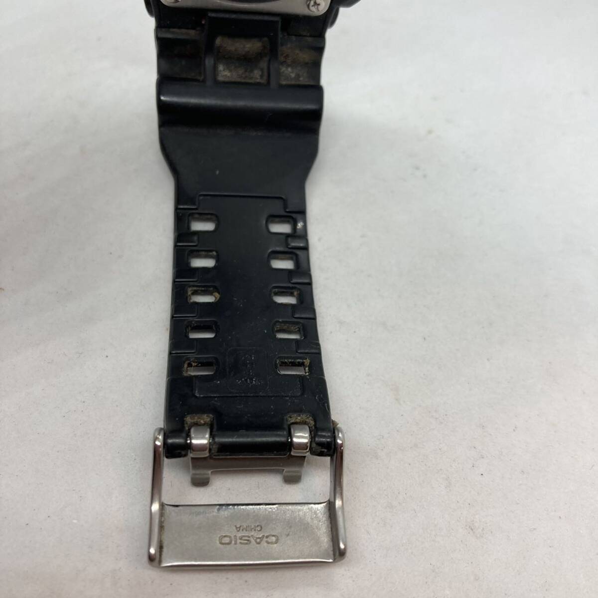 268-0004 CASIO カシオ G-SHOCK 腕時計 ラバーベルト ブラック 稼働品_画像6