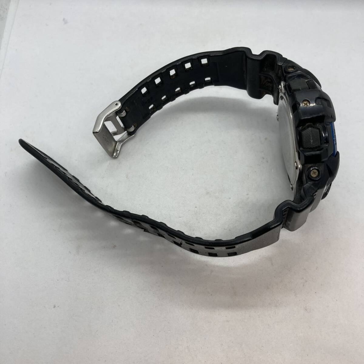 268-0004 CASIO カシオ G-SHOCK 腕時計 ラバーベルト ブラック 稼働品_画像4