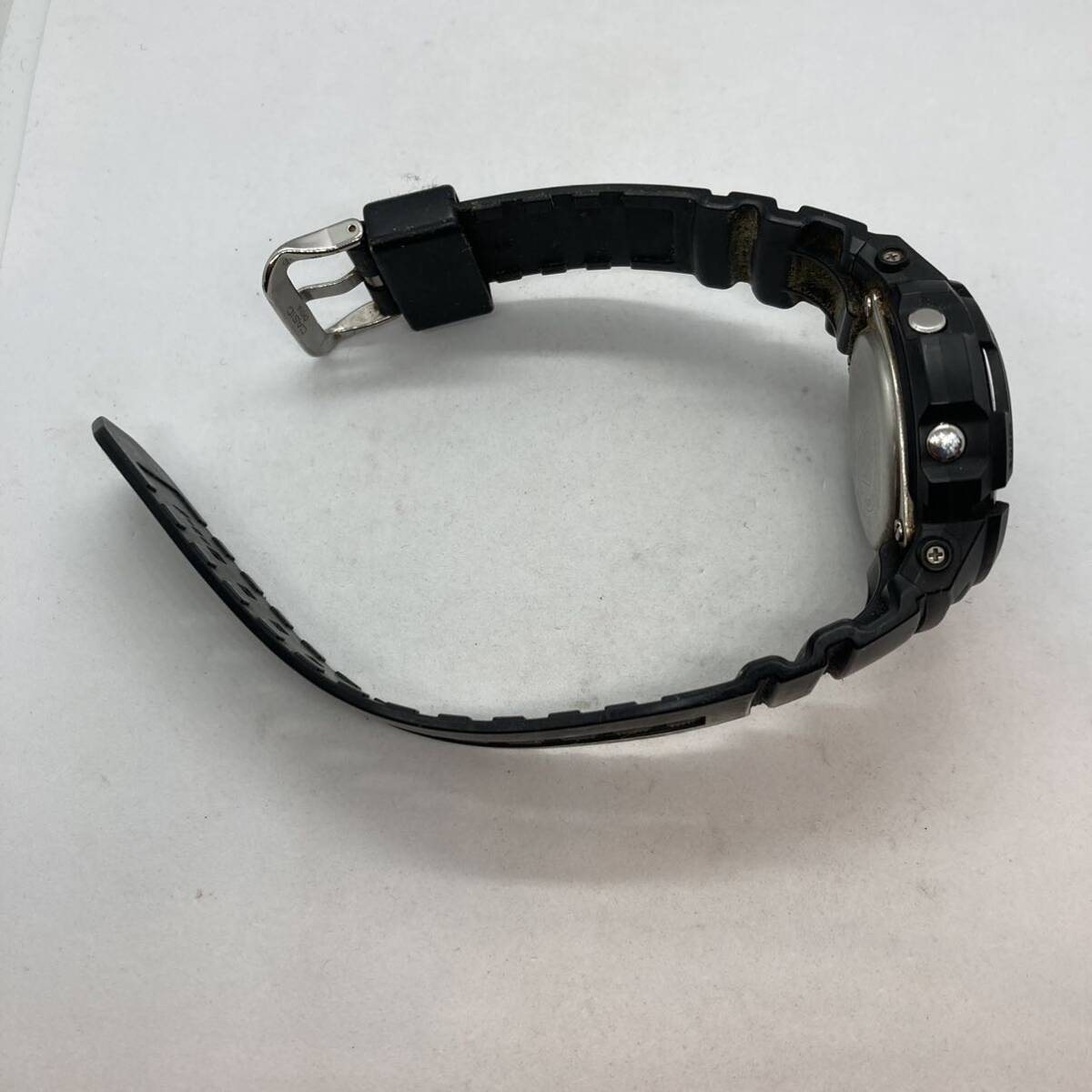 268-0227 CASIO G-SHOCK 腕時計 ラバーベルト ブラック 稼働品の画像4