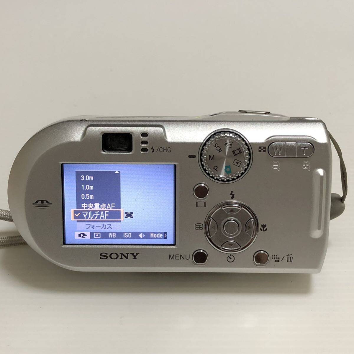 m221-0772-12 SONY ソニー Cyber-shot サイバーショット DSC- P100 デジタルカメラ シルバー の画像5