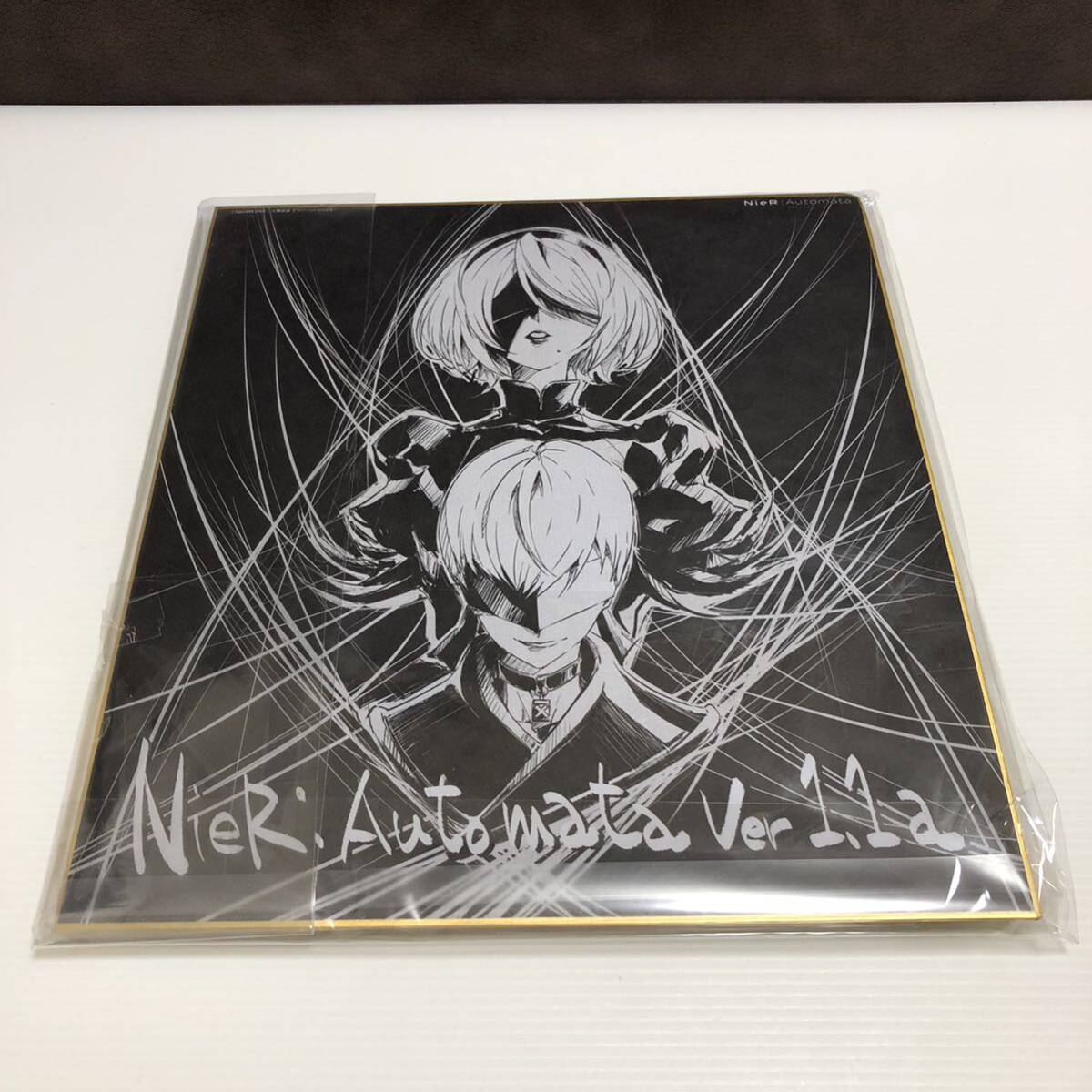 m222-0011-15 【特典のみ】NieR: Automata ver 1.1a 色紙 キャラファインフォリオ キャラファインマット