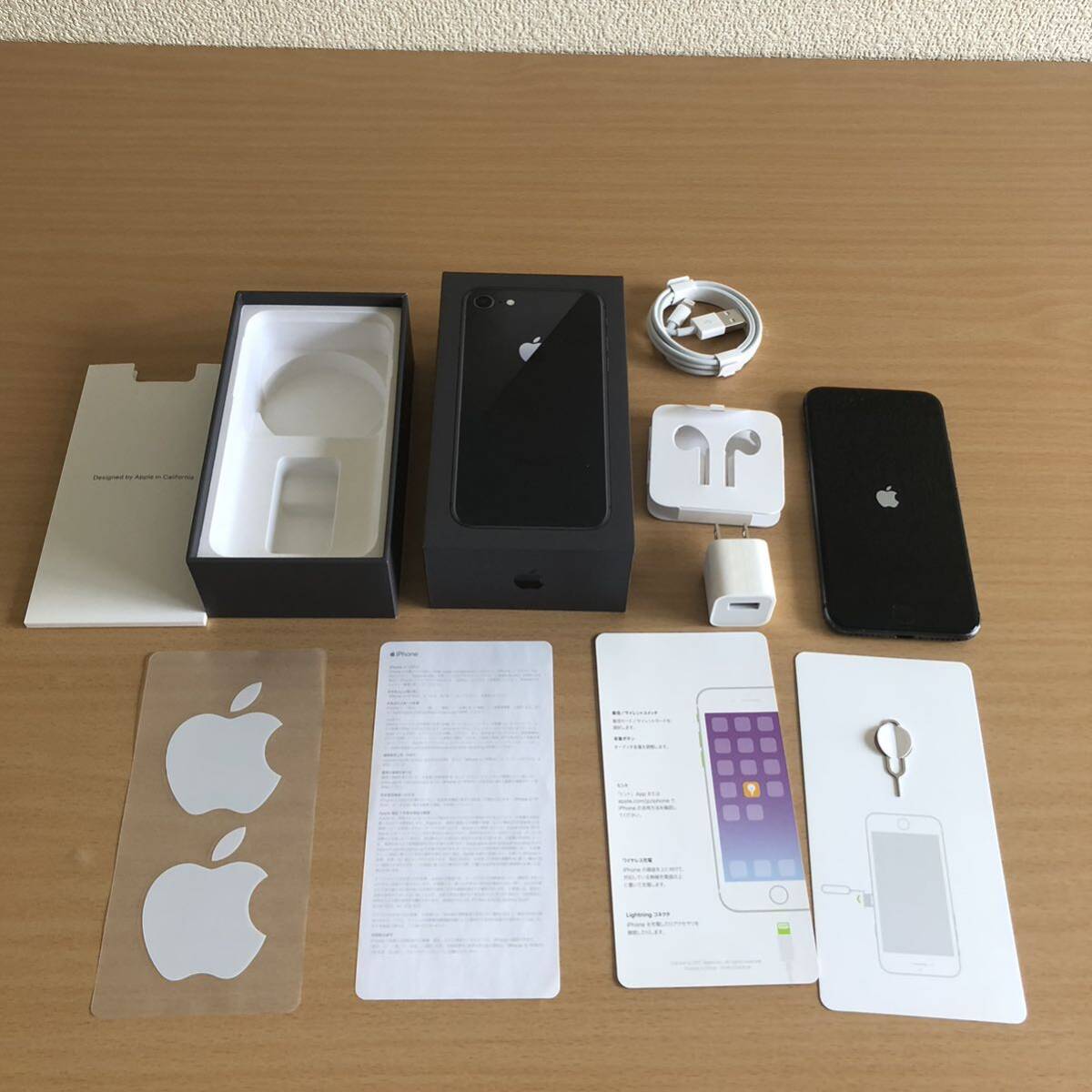 276-0458 Apple iPhone 8 64GB スペースグレイ A1906 MQ782J/A au 利用制限○