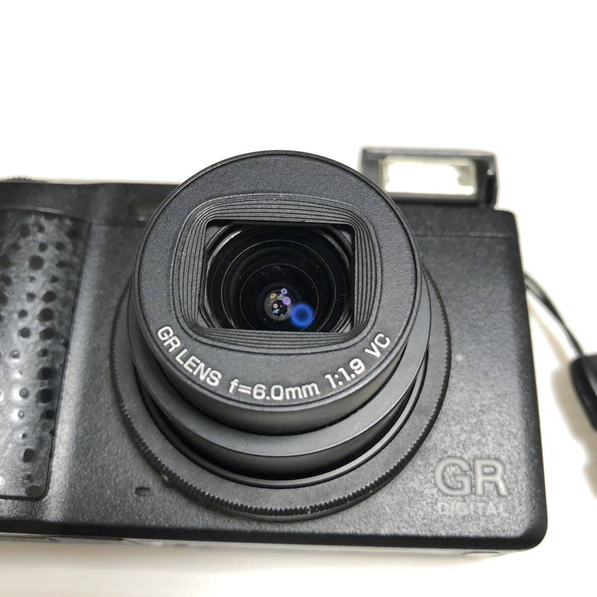 m224-0028-11 【ジャンク】 RICOH リコー デジタルカメラ GR DIGITAL Ⅳ の画像3