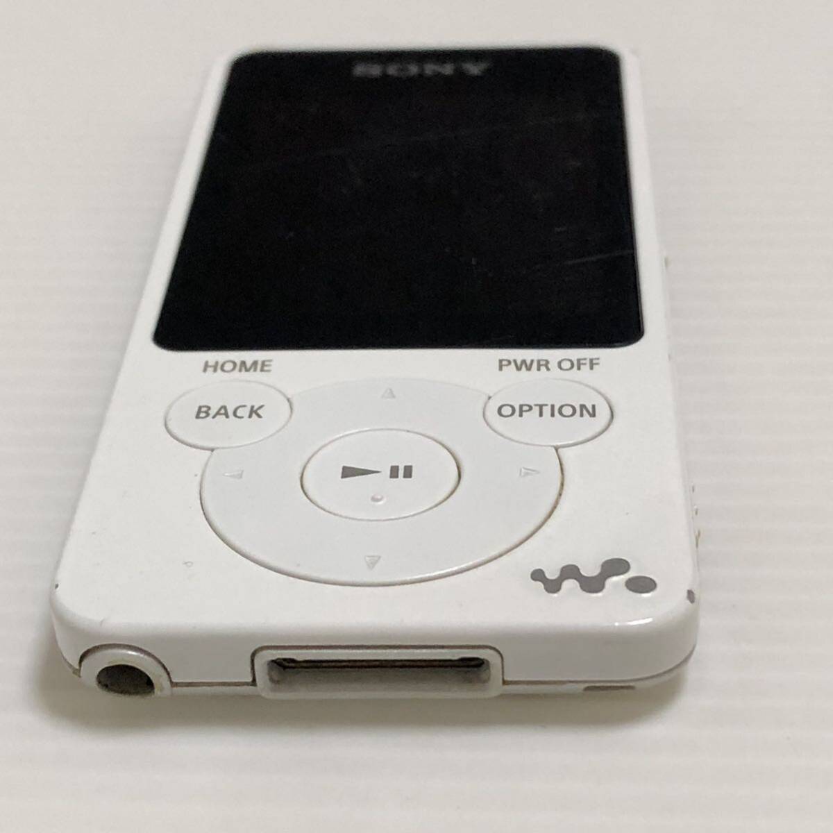 m237-1181-11 SONY ソニー WALKMAN ウォークマン Sシリーズ NW-S14 ホワイト 8GBの画像5