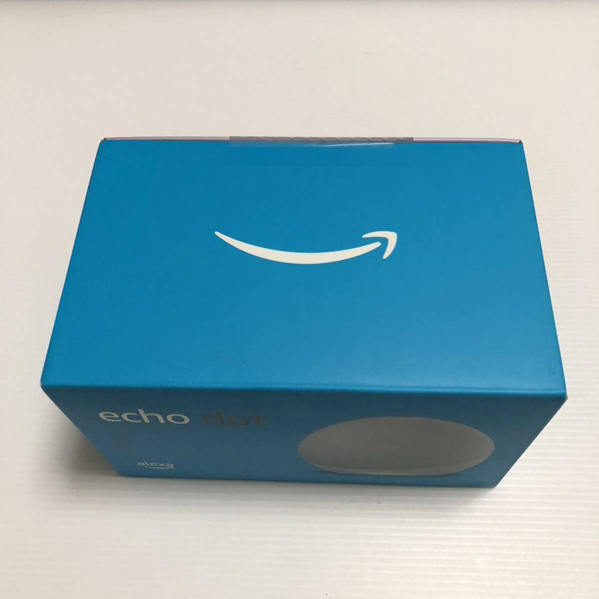 m246-1056-32 【未開封品】 Amazon アマゾン Echo Dot エコードット スマートスピーカー Alexa グレーシャーホワイトB7W64Eの画像5