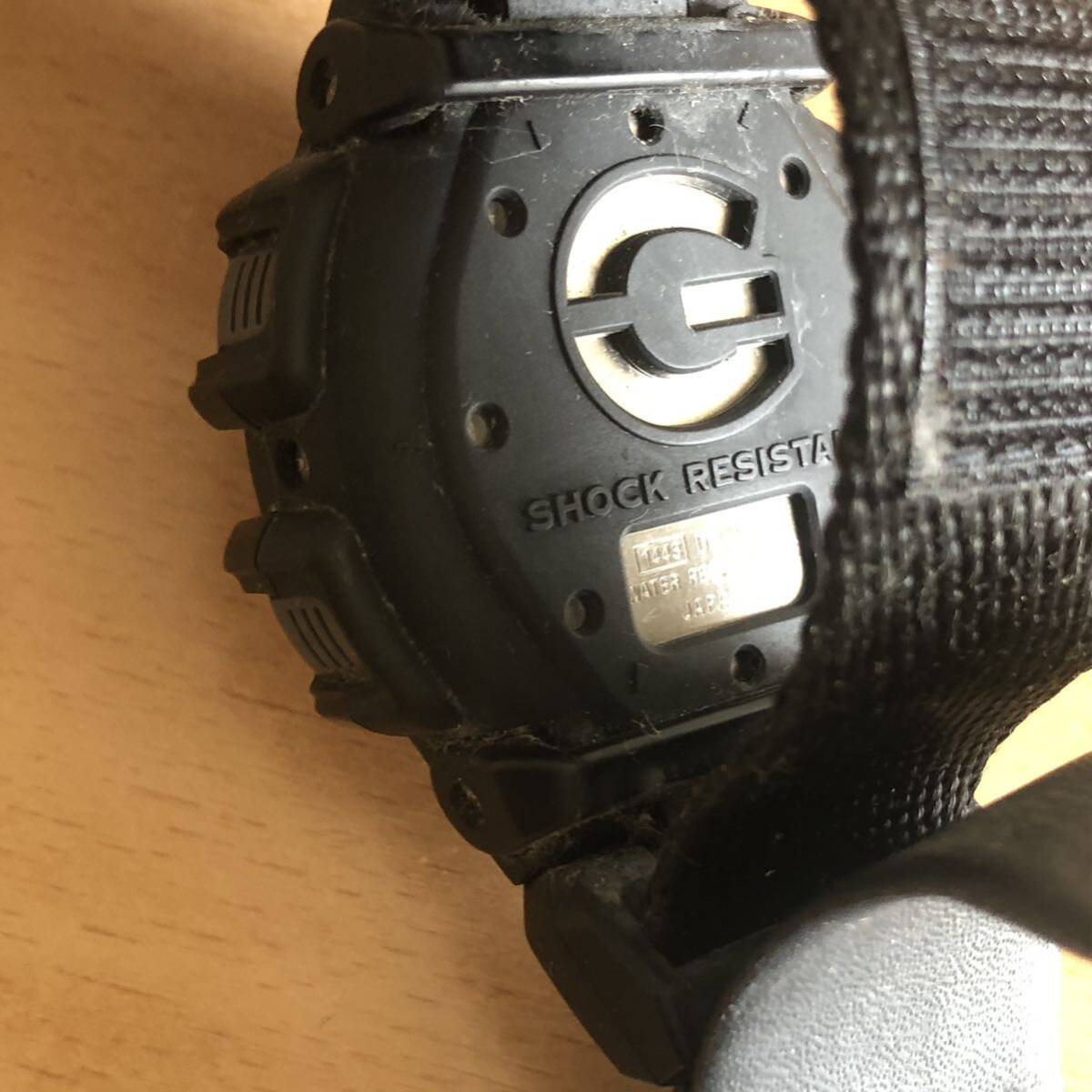 291-0079 CASIO Casio G-SHOCK men's wristwatch CODE NAME digital quarts black black DW-0098 flat battery operation not yet verification 