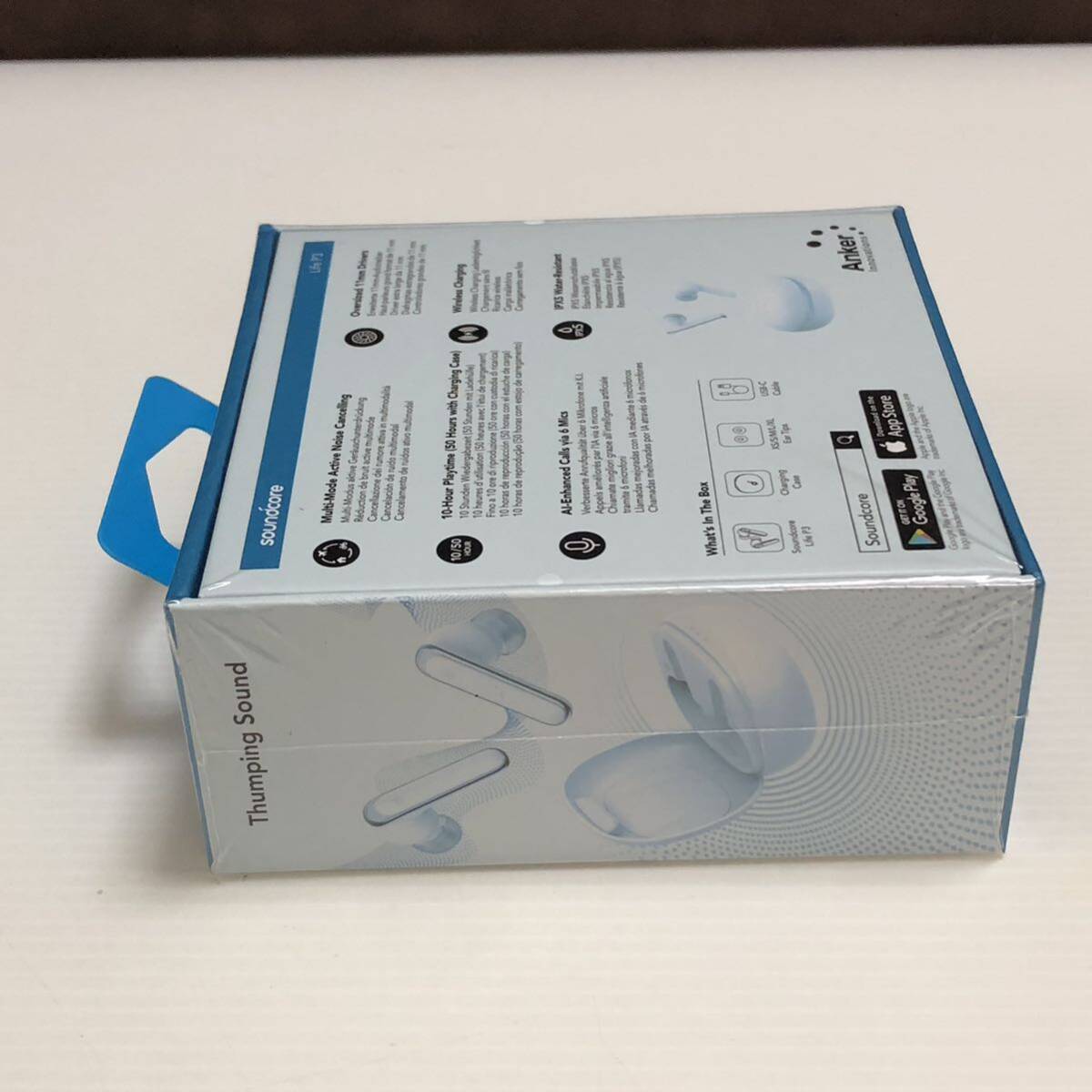 m253-0626-11 【未開封品】 Anker アンカー Soundcore Life P3 Sky Blue 2 ワイヤレスイヤホン _画像4