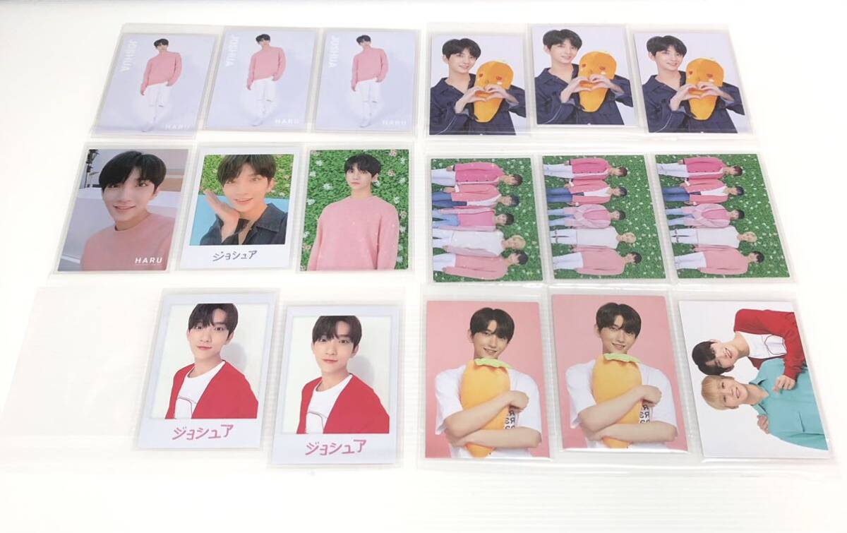 m224-0124-43 SEVENTEEN card trading card set sale HARU 24H An Ode etc. jo Sure bar non uji other 