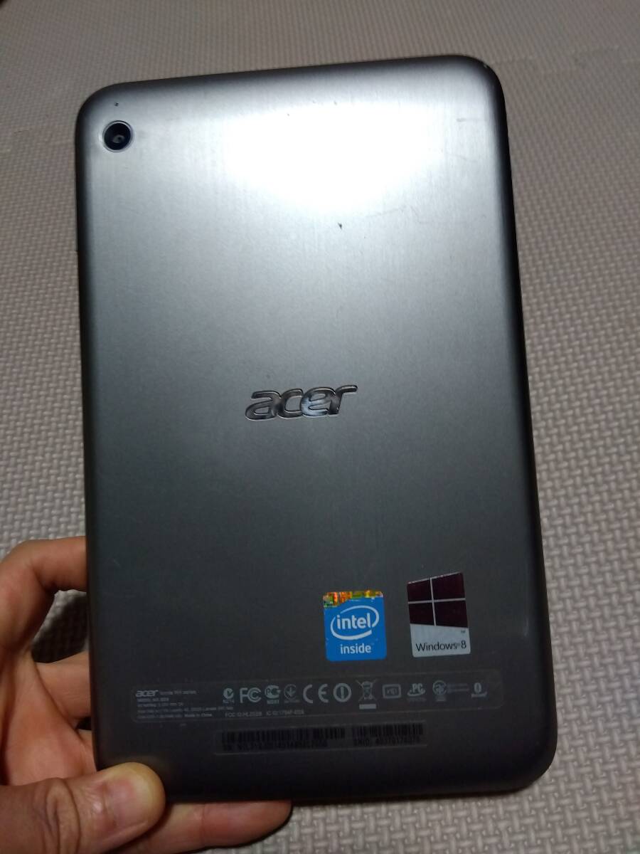 中古 Acer ICONIA W4 SERIES EE6 Windows10 タブレット SSD64GB メモリ2GB 動作品 エイサー イコニア の画像2