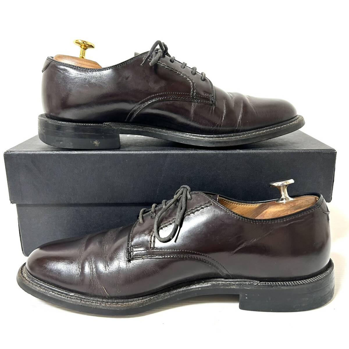 REGAL リーガル 2504 プレーントゥ 革靴 レザーシューズ ビジネスシューズ 25cm ブラウン ＊CKの画像8