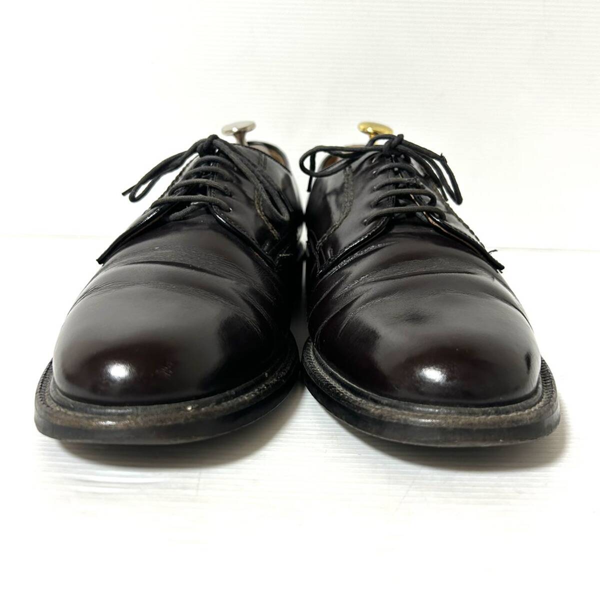 REGAL リーガル 2504 プレーントゥ 革靴 レザーシューズ ビジネスシューズ 25cm ブラウン ＊CKの画像4