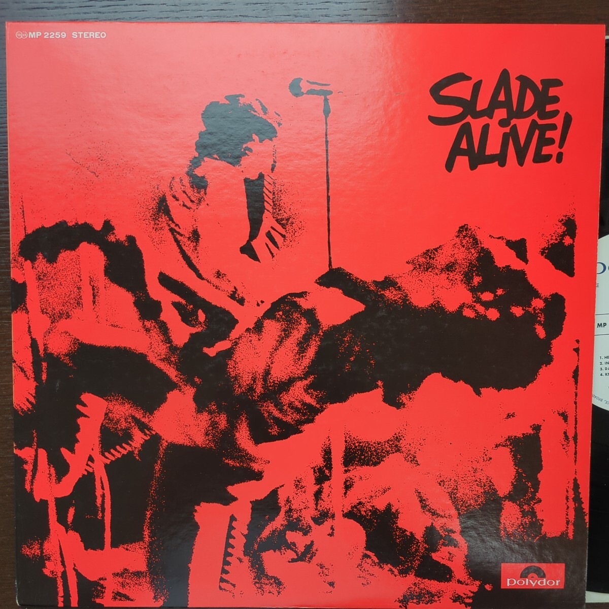 PROMO sample 見本盤 slade alive スレイド record レコード LP アナログ vinylの画像2