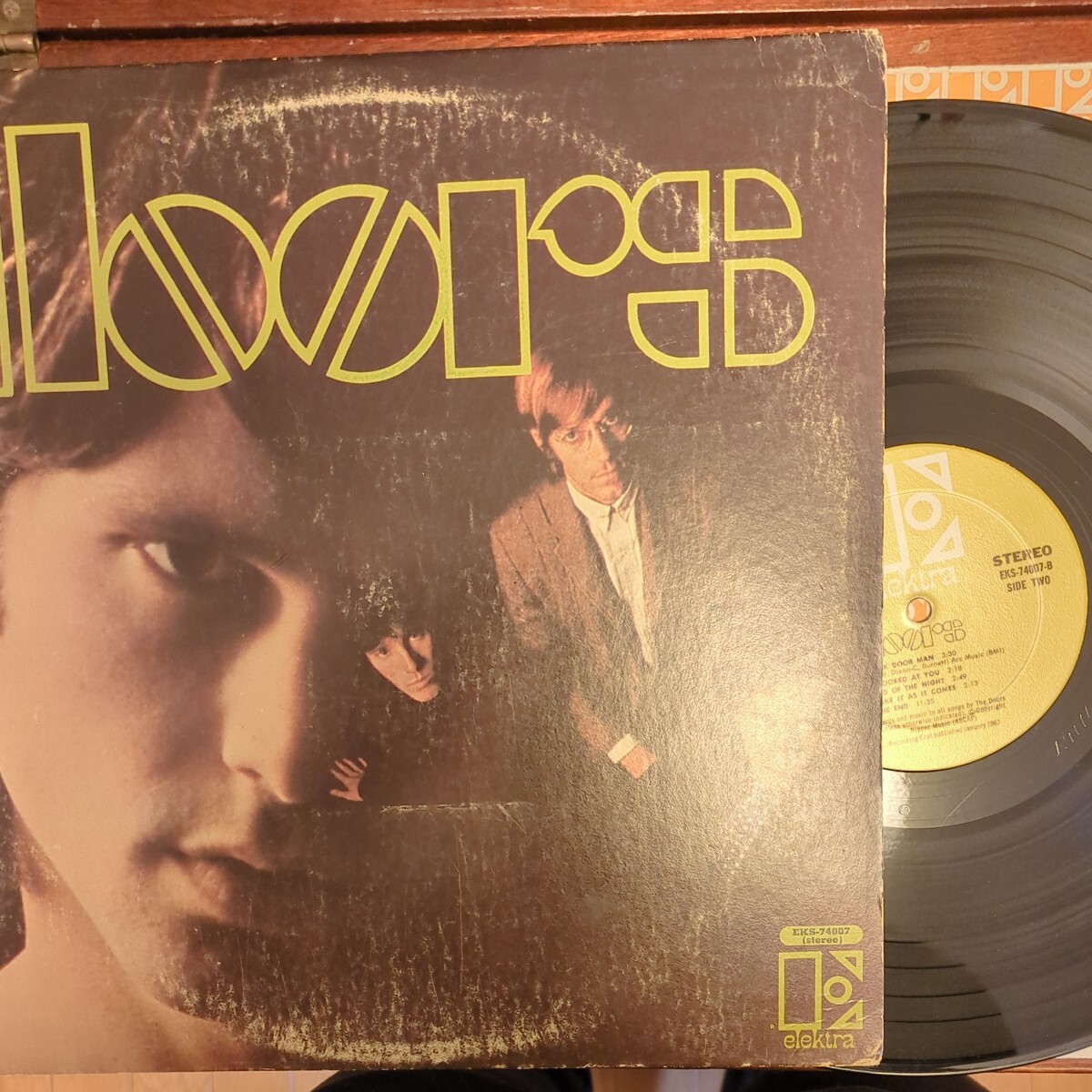 US original doors ドアーズ gold analog record レコード LP アナログ vinyl_画像1