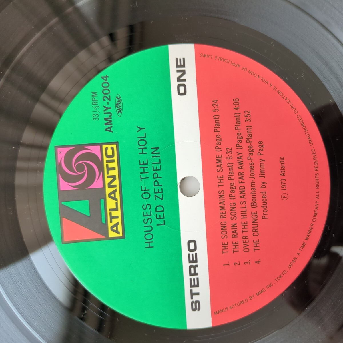 Led Zeppelin レッド・ツェッペリン Houses Of The Holy 聖なる館 PROMO sample 見本盤 record レコード LP アナログ vinyl_画像8